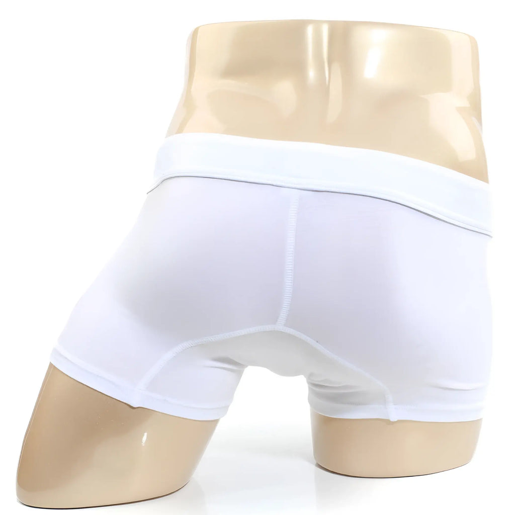 White briefs metro male wear deseo boxer white 3323-00 with smooth form-fitting design and elastic waistband