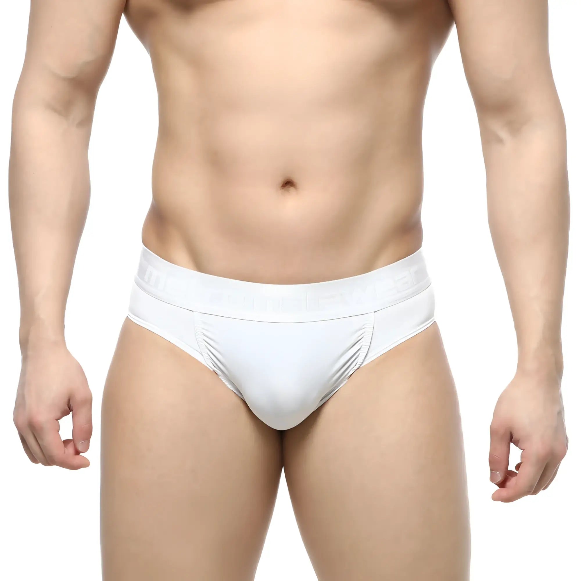MetroMalewear dolce brief white 2506-00 men’s briefs with smooth form-fitting design and elastic waistband