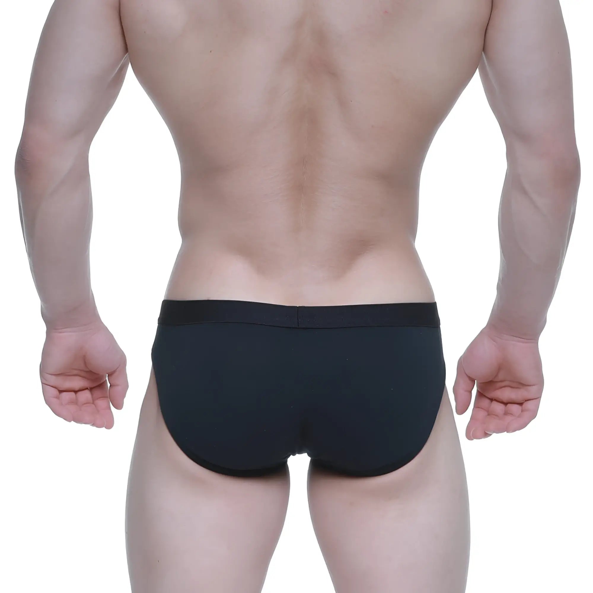 MetroMaleWear dream brief black 3003-21 smooth form-fitting briefs in solid color for comfortable everyday wear