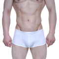 MetroMaleWear Elemental boxer brief white with smooth form fitting design and elastic waistband with subtle branding