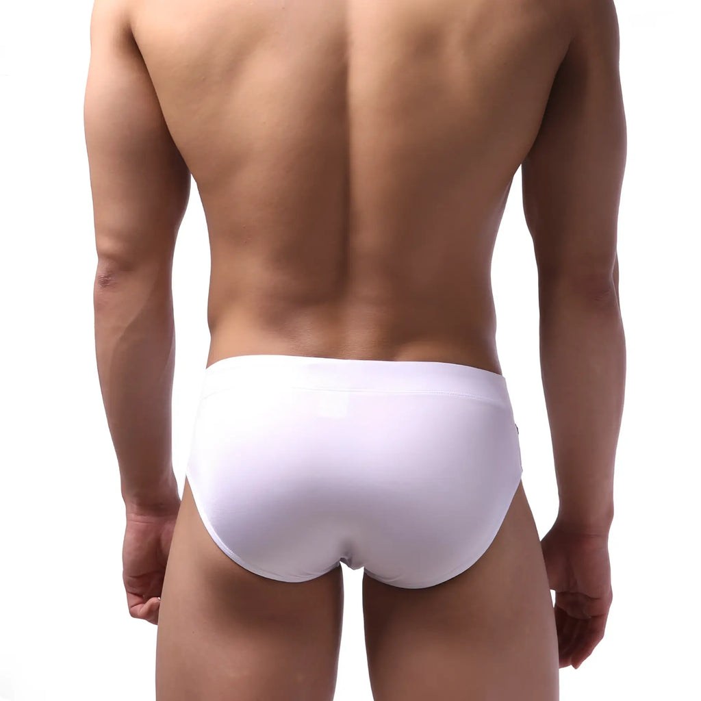 White metroMalewear ibiza swim briefs 4928-00 with smooth form-fitting design perfect for swimming and beach use
