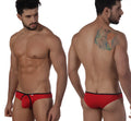 MetroMaleWear lasso bikini crimson 2009-12 red men’s briefs with black trim designed for confident everyday wear