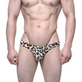 MetroMaleWear leo bikini 5103-M75 leopard-print men’s briefs with elastic waistband and snug fit