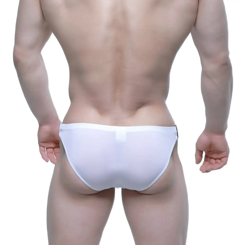 MetroMaleWear BEATNIK bikini white briefs with smooth seamless design for comfortable daily wear