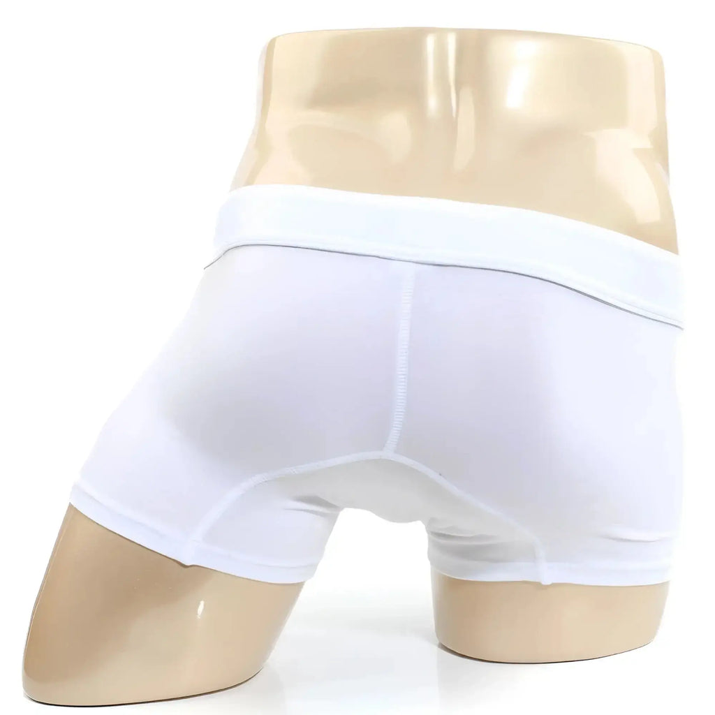White briefs metro male wear deseo boxer white 3323-00 with smooth form-fitting design and elastic waistband