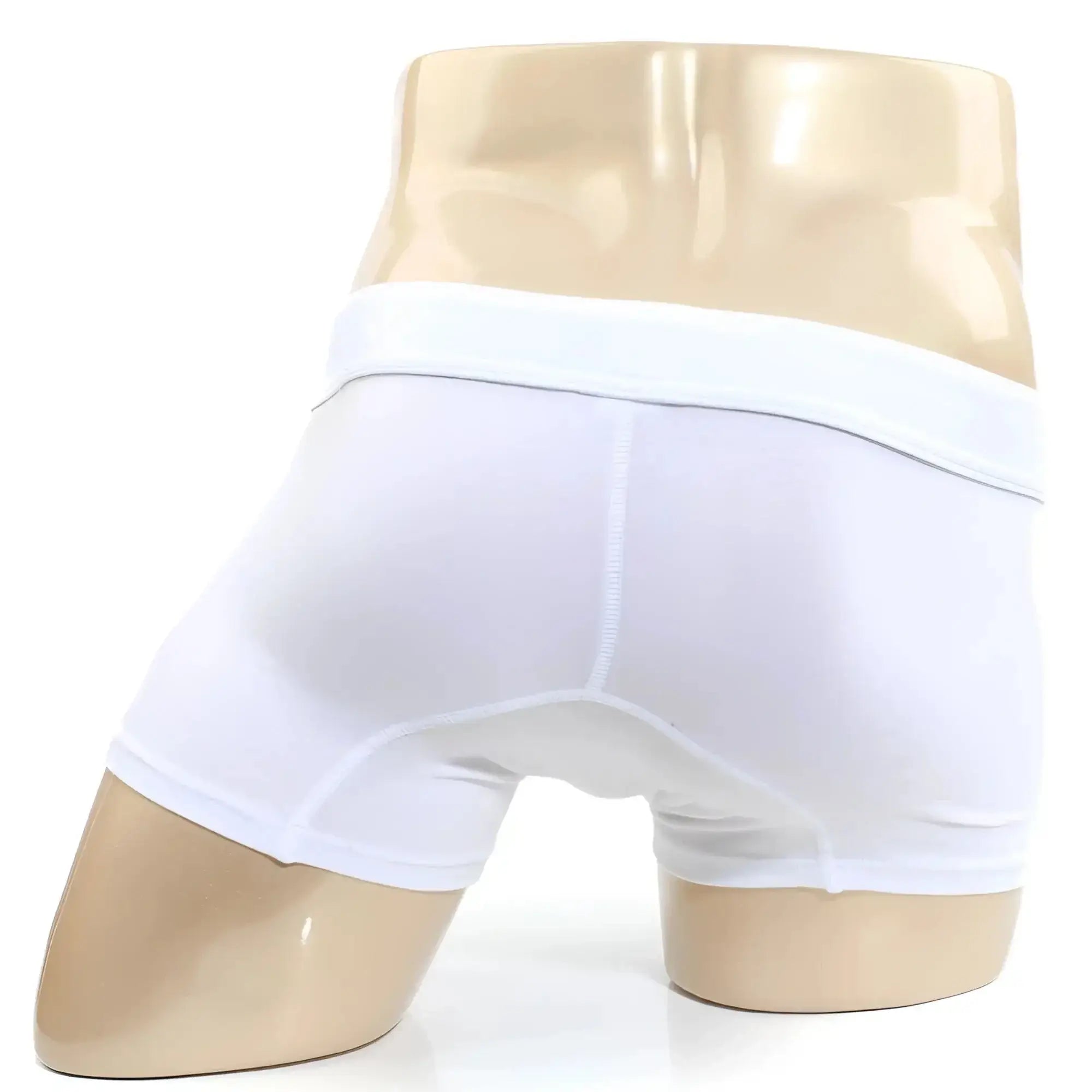 White briefs metro male wear deseo boxer white 3323-00 with smooth form-fitting design and elastic waistband