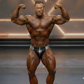 Black and silver MetroMaleWear MetroMuscleWear muscle trunk Marco 4700-19 briefs with metallic emblem on front
