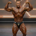 Black briefs with a gold bull emblem front detail from metro male wear metro muscle wear noah competition suit 4974-08