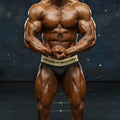 Black metromalewear metro musclewear briefs with gold waistband and strong is beautiful text for competition use
