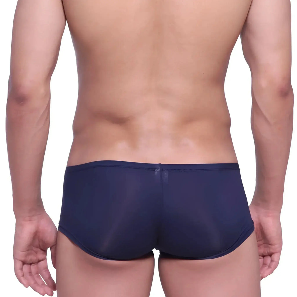 Navymale wear minimo boxer navy 2013 28 navy blue sheer mesh briefs designed for comfort and breathability