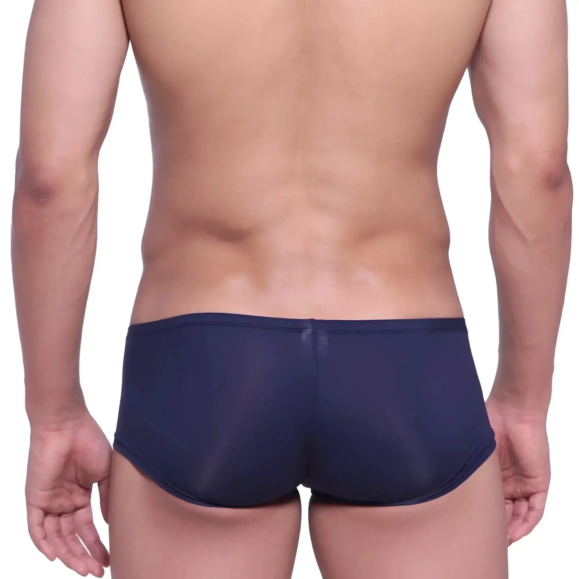 Navymale wear minimo boxer navy 2013 28 navy blue sheer mesh briefs designed for comfort and breathability