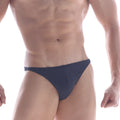 Navy blue MetroMaleWear PosingWear classic briefs with smooth form-fitting fabric and minimalist design