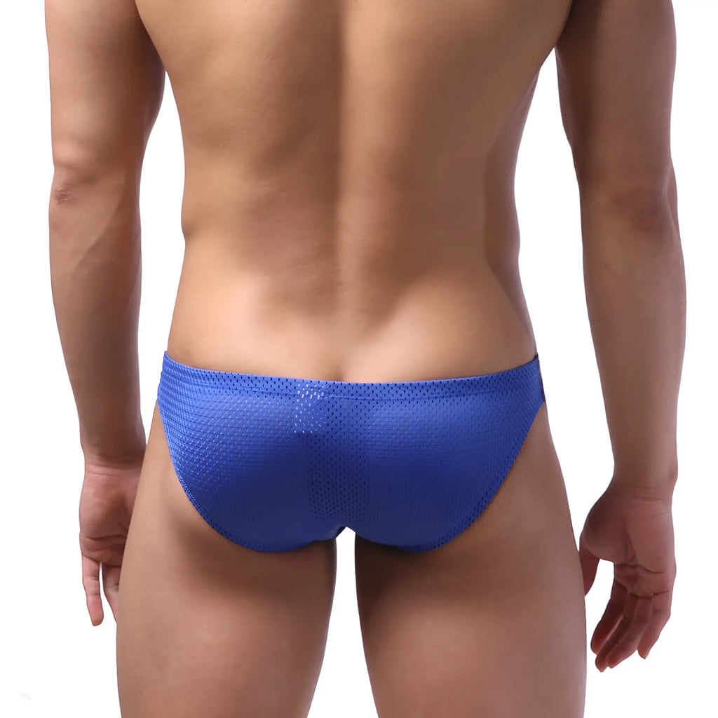 Blue mesh swim trunks metro malewear puente bikini royal 3603-18 designed for swimwear use