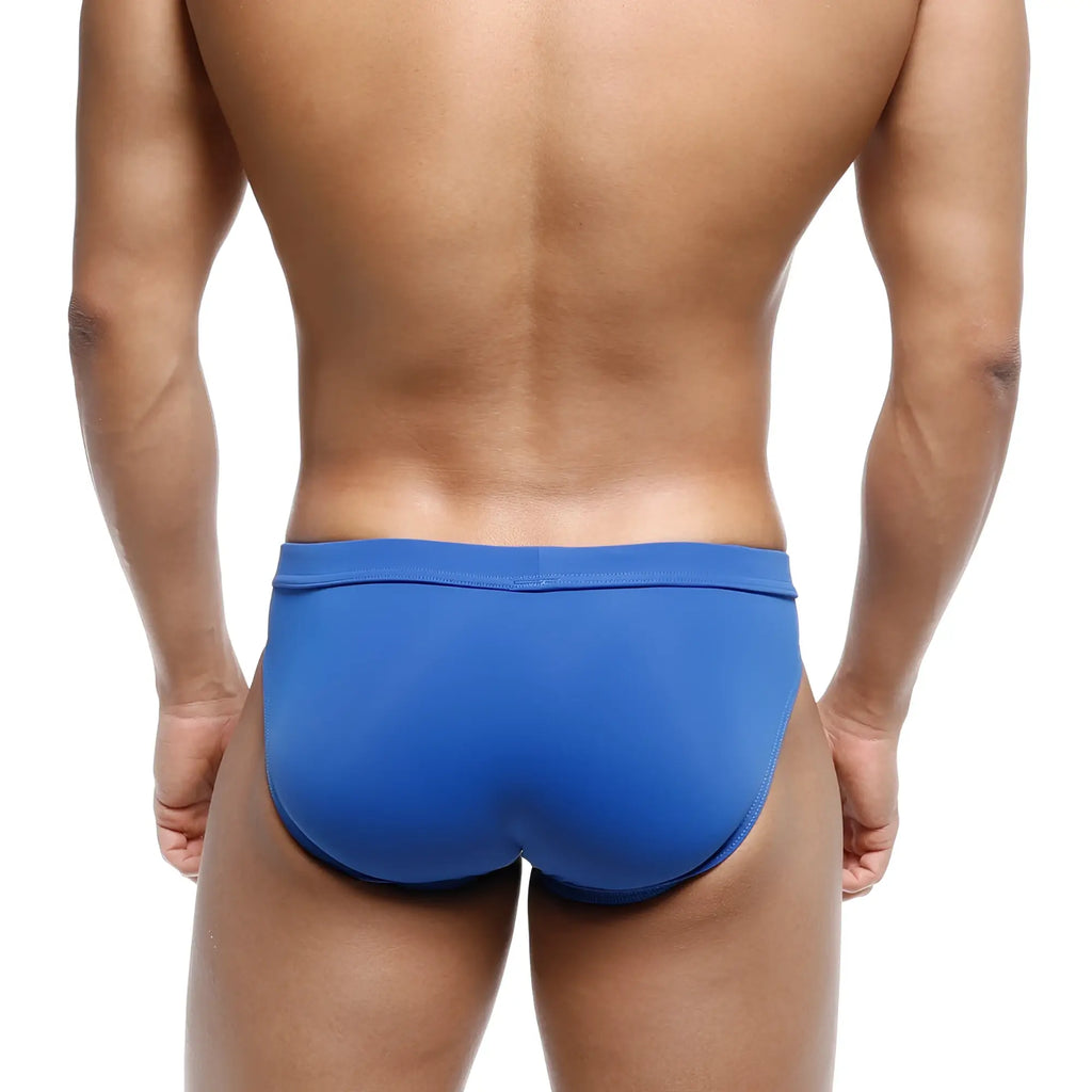 MetroMaleWear resort swim brief royal 4983-18 in blue with smooth, form-fitting design for comfortable swimming