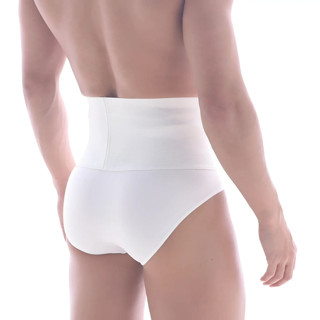 MetroMaleWear shaper hip brief white 5003-81 high-waisted smooth form-fitting underwear for men