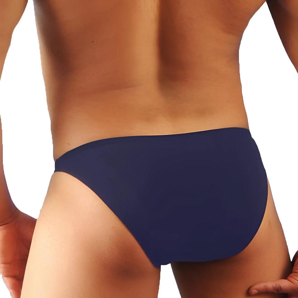 Navy blue metro male wear sunbathing bikini briefs designed for comfort and style in dark blue 2004-28