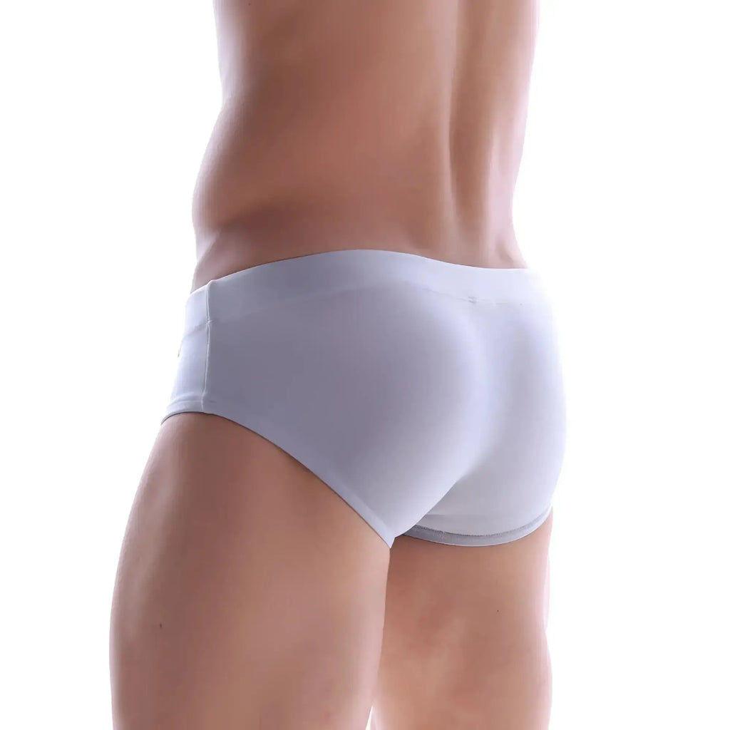 Metro male wear swim brief plata 4914-10 white briefs with smooth form-fitting design for swimming and water activities