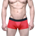 Red men’s briefs with black mexx waistband metro male wear Uphole short boxer in soft breathable fabric