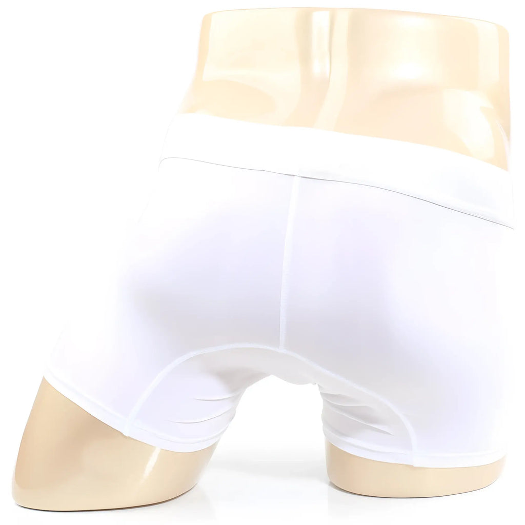 MetroMalewear maintenant boxer brief white 2122-00 white briefs with smooth form-fitting fabric and minimalist design