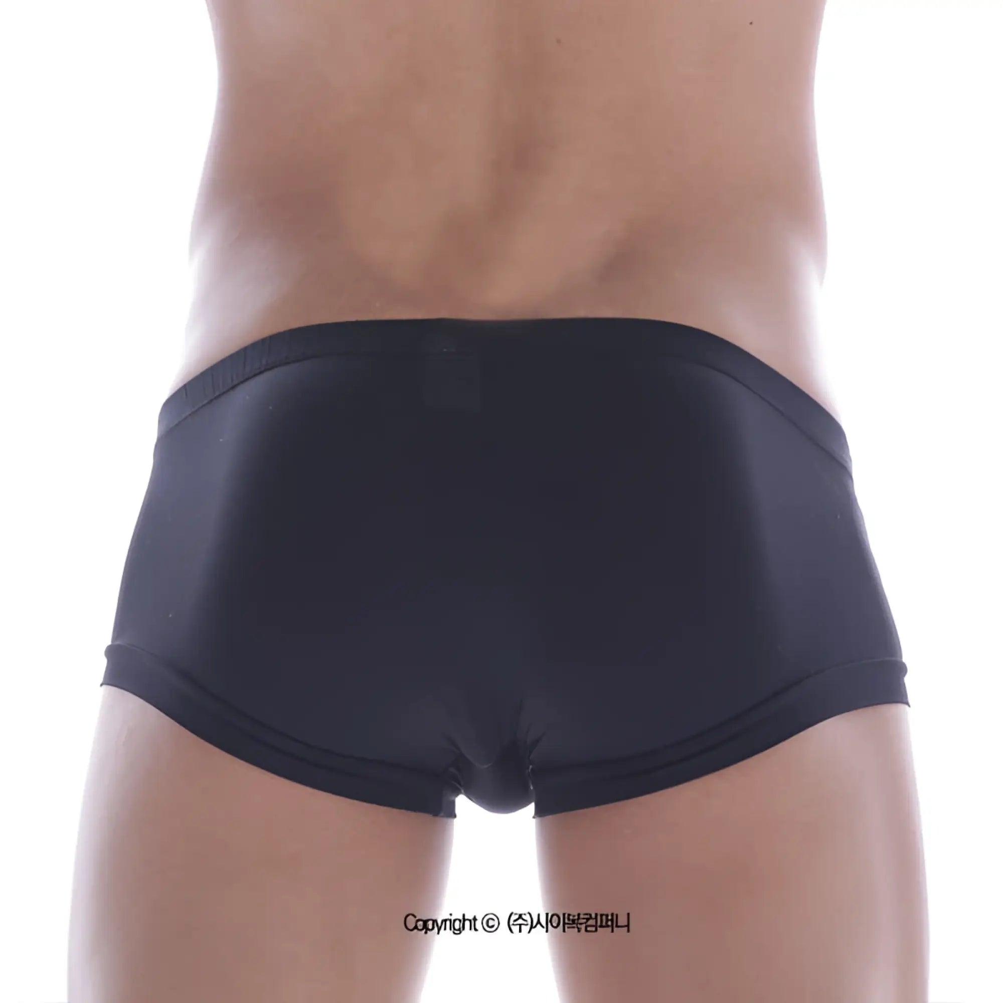Black microfiber MetroMaleWear Microfiber Boxster 2010-20 briefs with smooth form-fitting design and elastic waistband