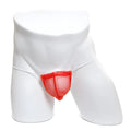 Metro male wear microfiber g orange mesh 2015-48 red mesh jockstrap with supportive contoured design