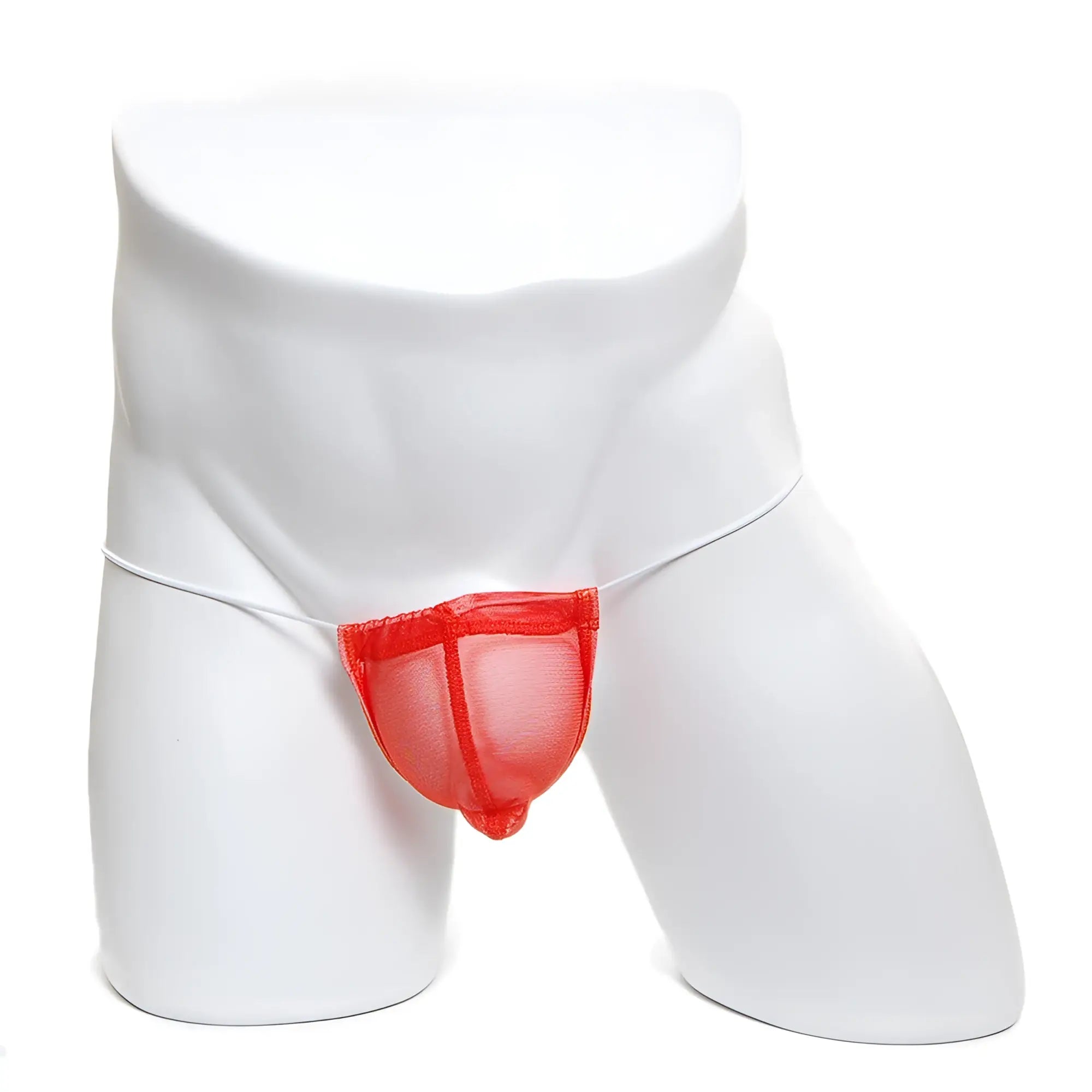 Metro male wear microfiber g orange mesh 2015-48 red mesh jockstrap with supportive contoured design