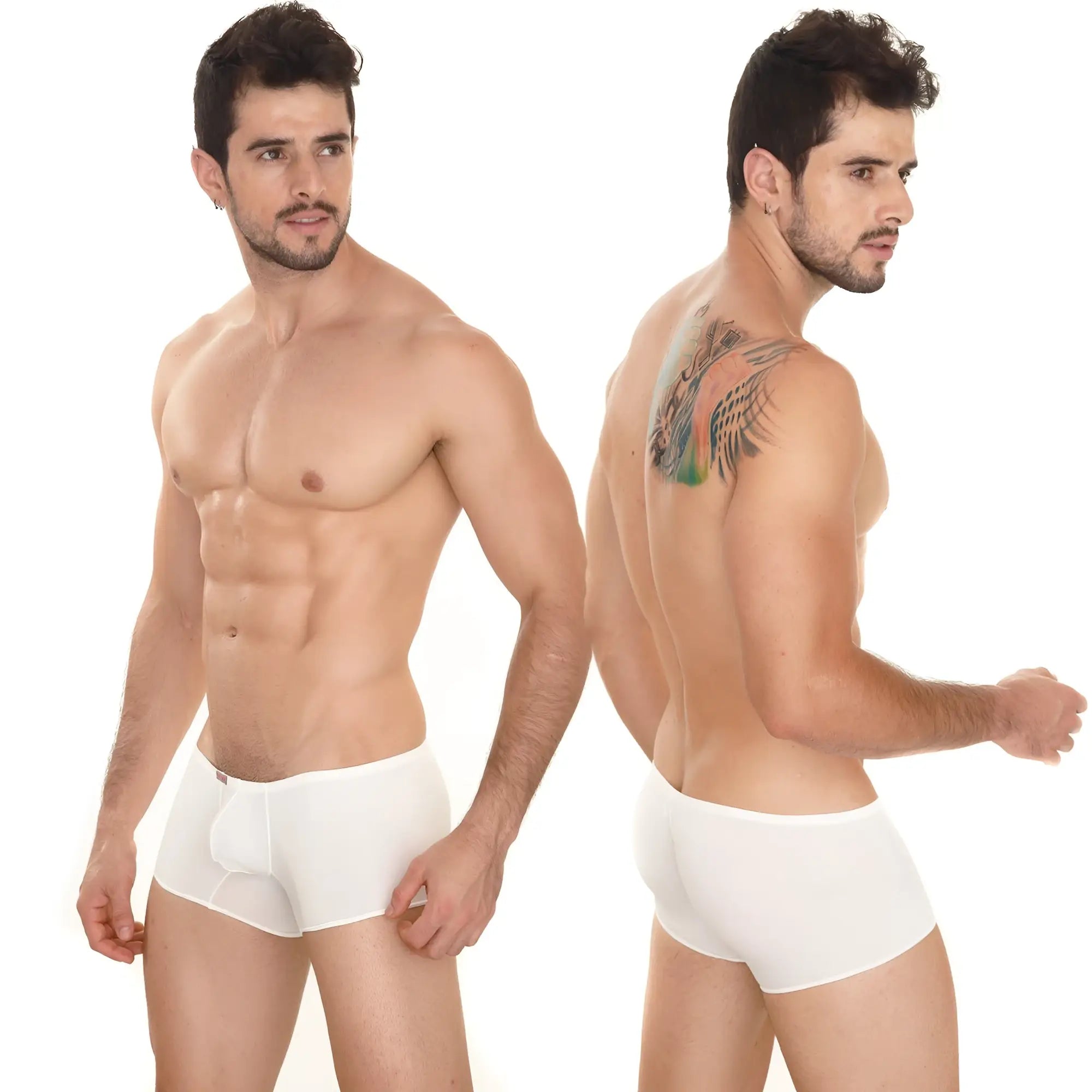 White mens briefs metro malewear minimo boxer 2013-00 with smooth form-fitting design and comfortable fabric