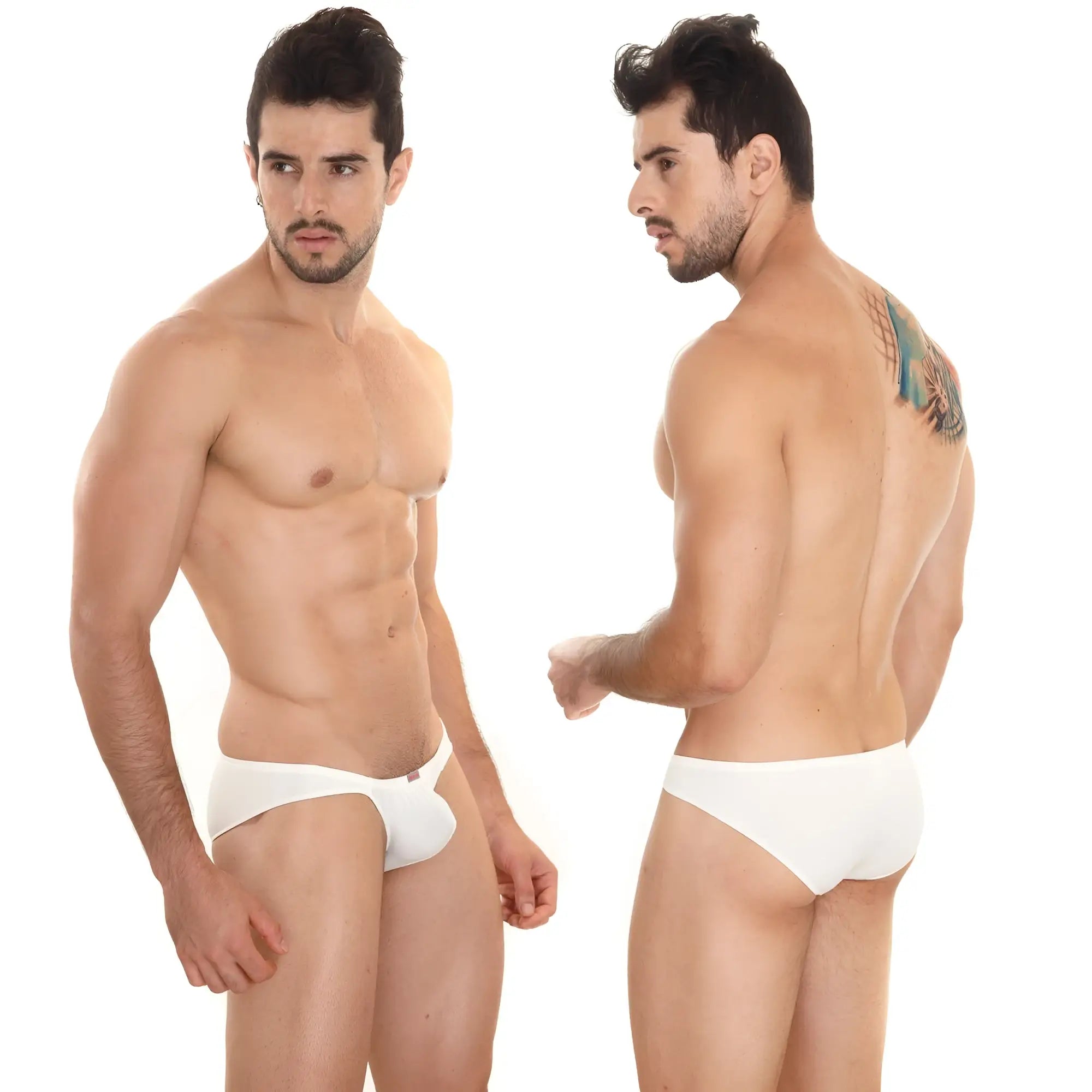 White mens briefs metro male wear minimo hip brief white 2006-00 with sleek minimalist design and comfortable fit