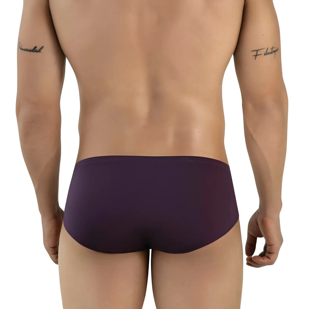 Purple metroMalewear mojito bikini briefs with smooth form-fitting design for comfortable wear