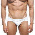 White mens briefs metro male wear mojito bikini 1006-00 with sleek form-fitting design and subtle stitching details