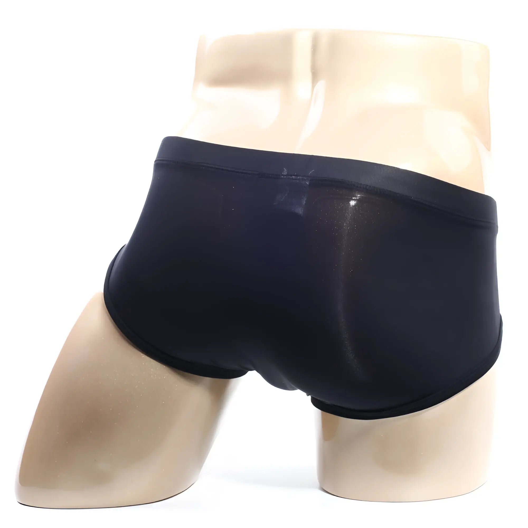 Black MetroMaleWear Ortiz Brief 6703-20 men’s briefs with sleek fit smooth stretchy fabric and subtle sheen