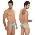 Turquoise metro malewear perfect scene askin thong 2002 08 form-fitting briefs with smooth fabric finish