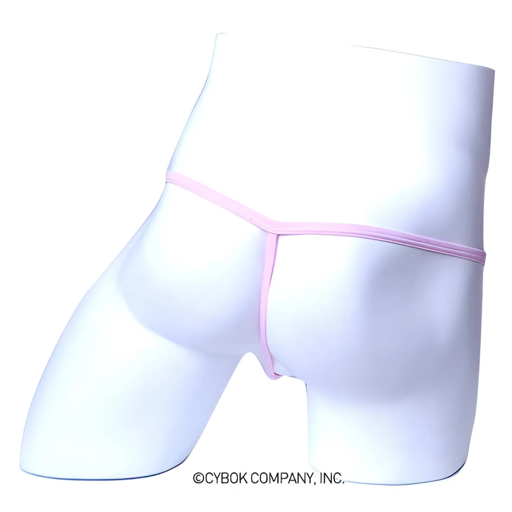 Pink seamless thong underwear with a thin design from metromalewear perfect scene string 2014-02