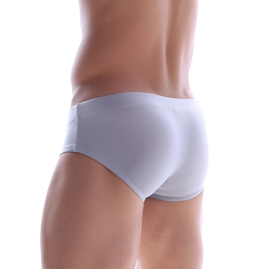 Metro male wear swim brief plata 4914-10 white briefs with smooth form-fitting design for swimming and water activities