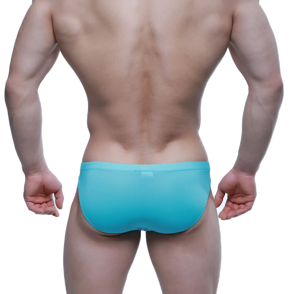 MetroMaleWear Tasman bikini blue 5033-08 turquoise briefs with smooth form-fitting microfiber design for comfortable wear