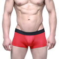 Red men’s briefs with black mexx waistband metro male wear Uphole short boxer in soft breathable fabric
