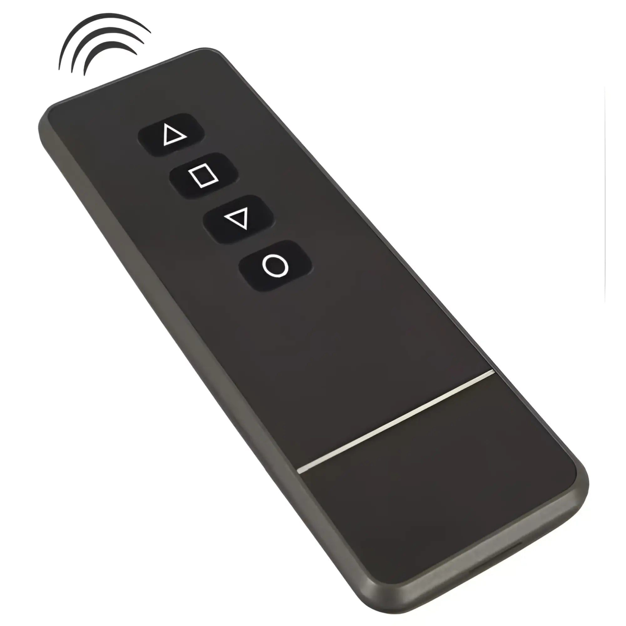 Black remote control with four directional buttons for mixjoy deluxe sex machine and accessories