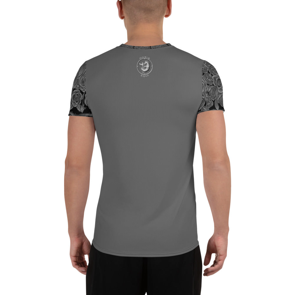 Maris Equi Black Rose Men's Sport Shirt