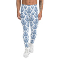 Maris Equi Blue Baroque Men's Leggings