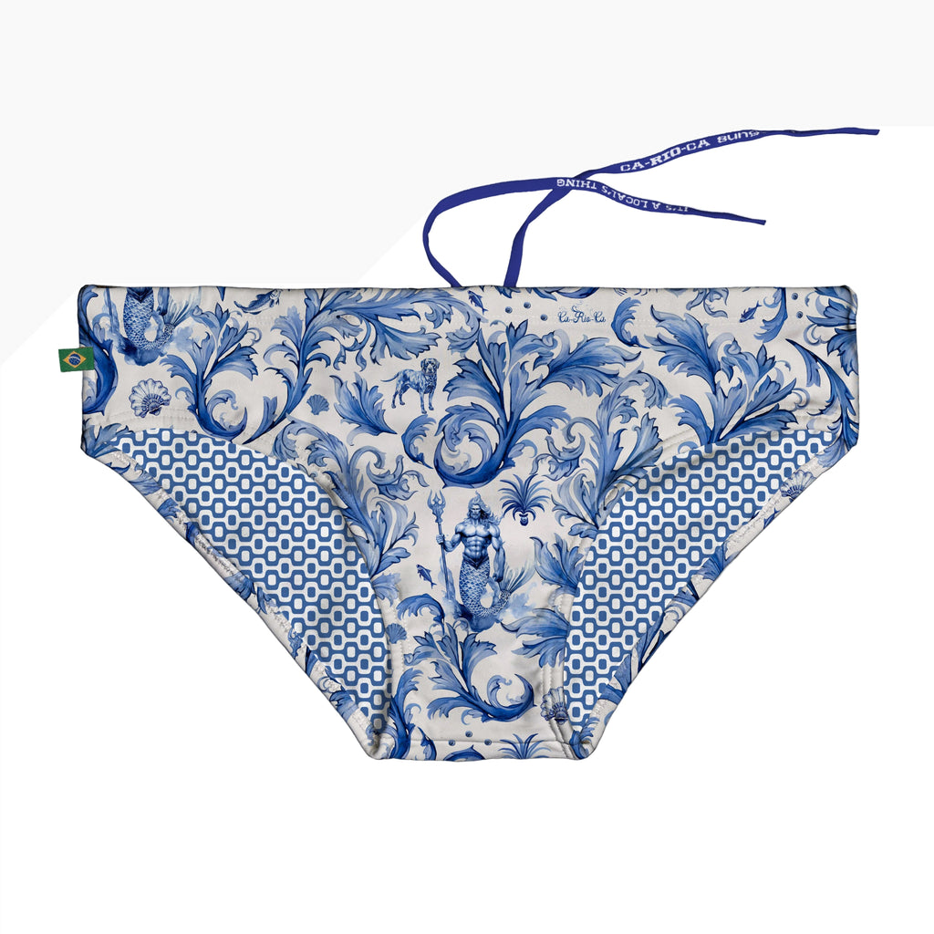 CA-RIO-CA Rei Netuno Brief Sunga  - Men's Designer Swimwear