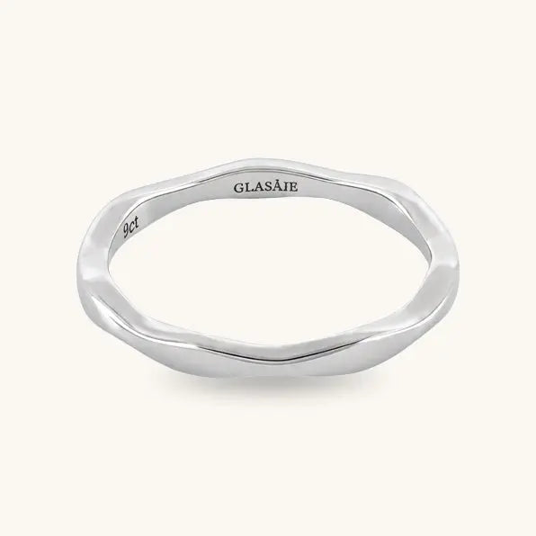 Ripple Stacking Ring | Sterling Silver