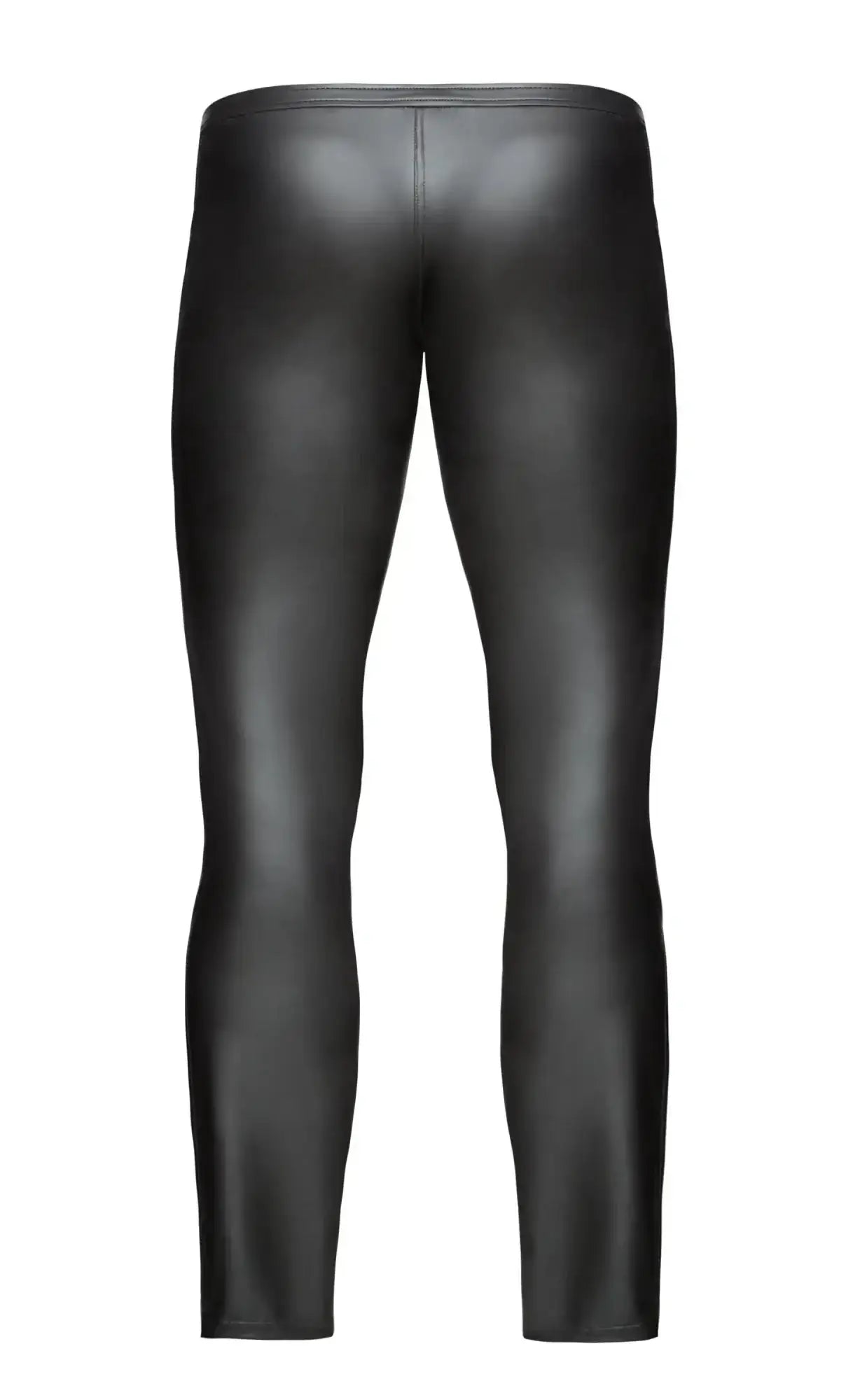 Noir sexy pants with hot details xl black shiny faux leather leggings with sleek form-fitting design