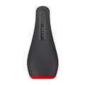 Black and red silicone heating masturbator otouch airturn 1 with ergonomic design and control buttons on the side