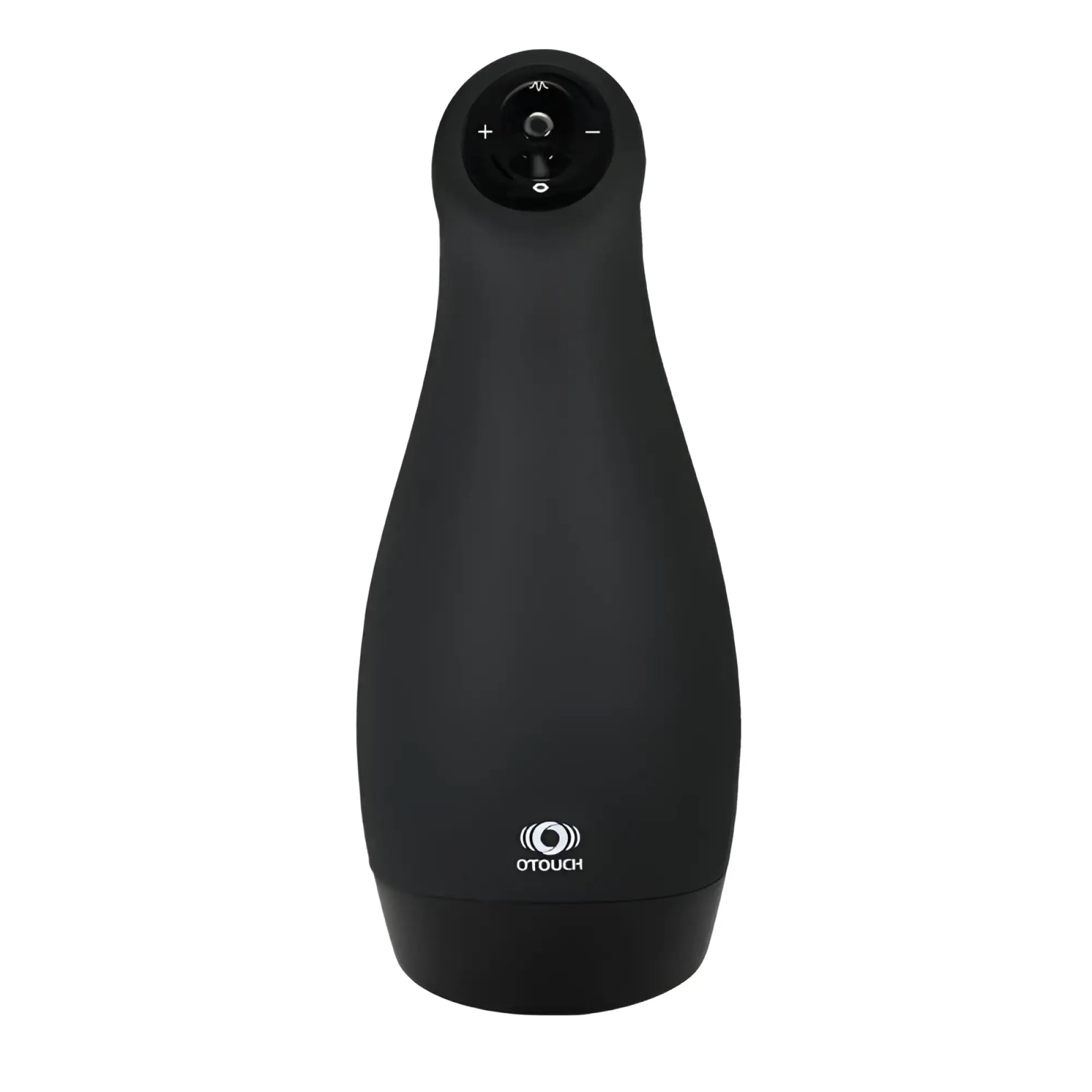 Black OTouch Airturn 3 suction masturbator vaginal personal massager with sleek ergonomic design and control buttons on top