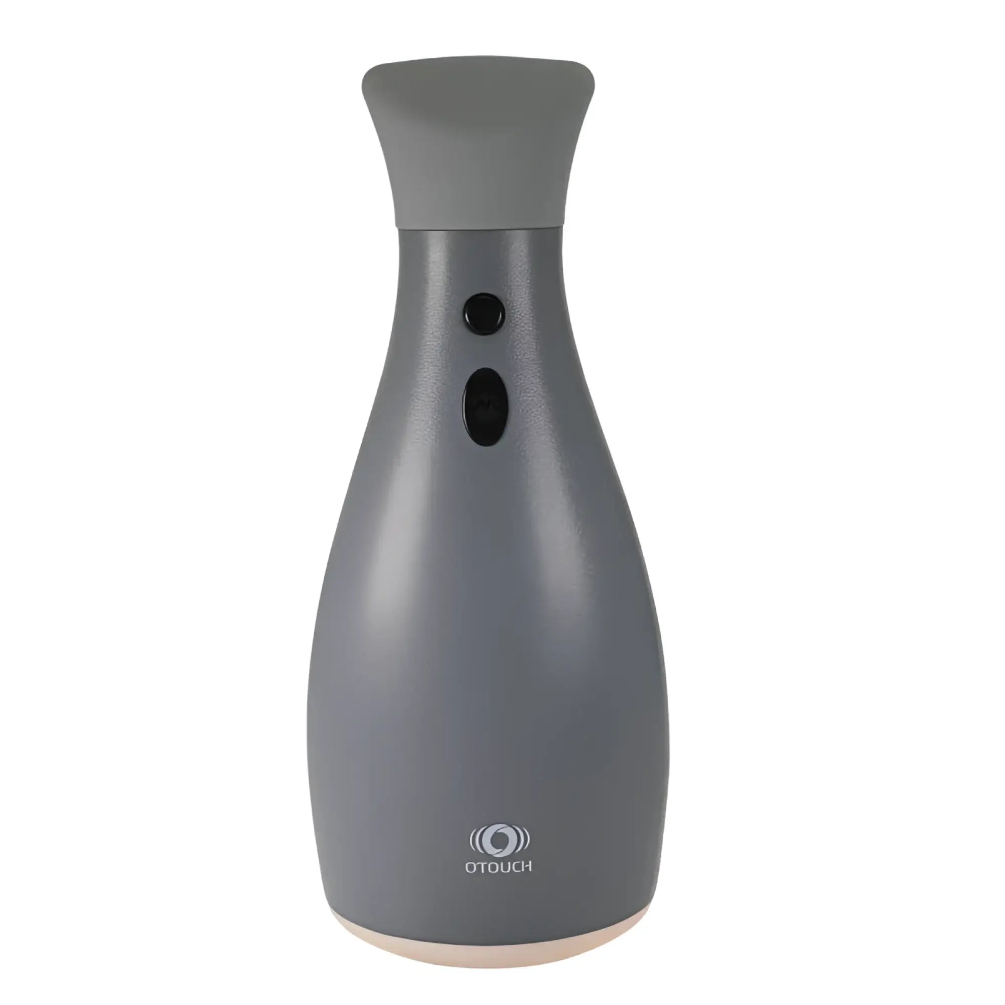 Otouch ninja 2 inflatable masturbator gray hand sanitizer dispenser with sleek bottle design and two black control buttons