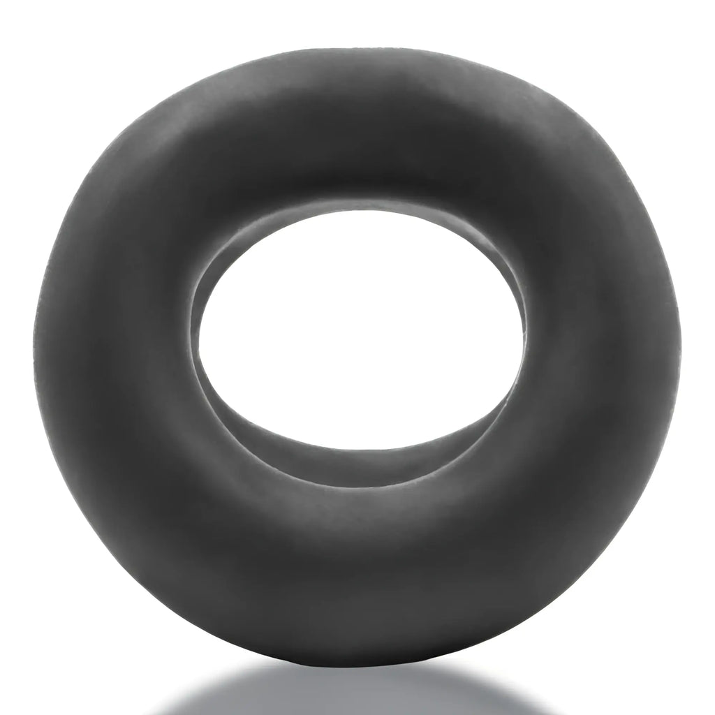 Black silicone oxballs meat big bulge cock ring designed for enhanced night use and comfort
