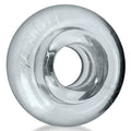 Clear translucent silicone ring oxballs rimz big ring clear one size with smooth glossy finish and embossed branding