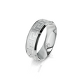 9ct White Gold Wedder IN1449