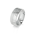 9ct White Gold Wedder IN1435