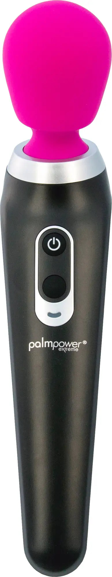 PalmPower PalmPower Extreme pink wand with rounded head black details sleek metallic accents ergonomic grip